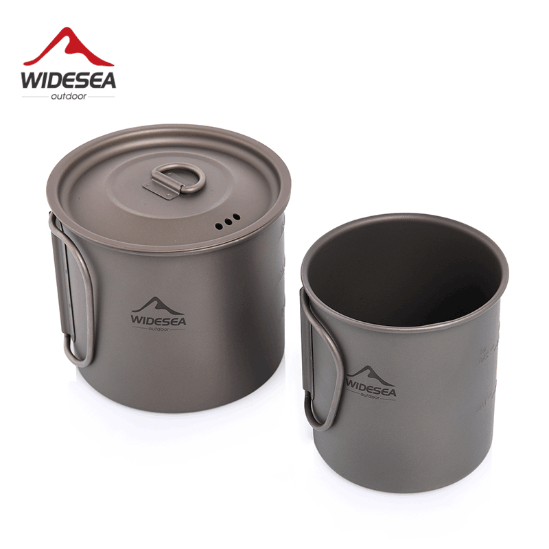 Camping Cooking Set Jetboil - Широкоформатная кружка для кемпинга, титановая чашка