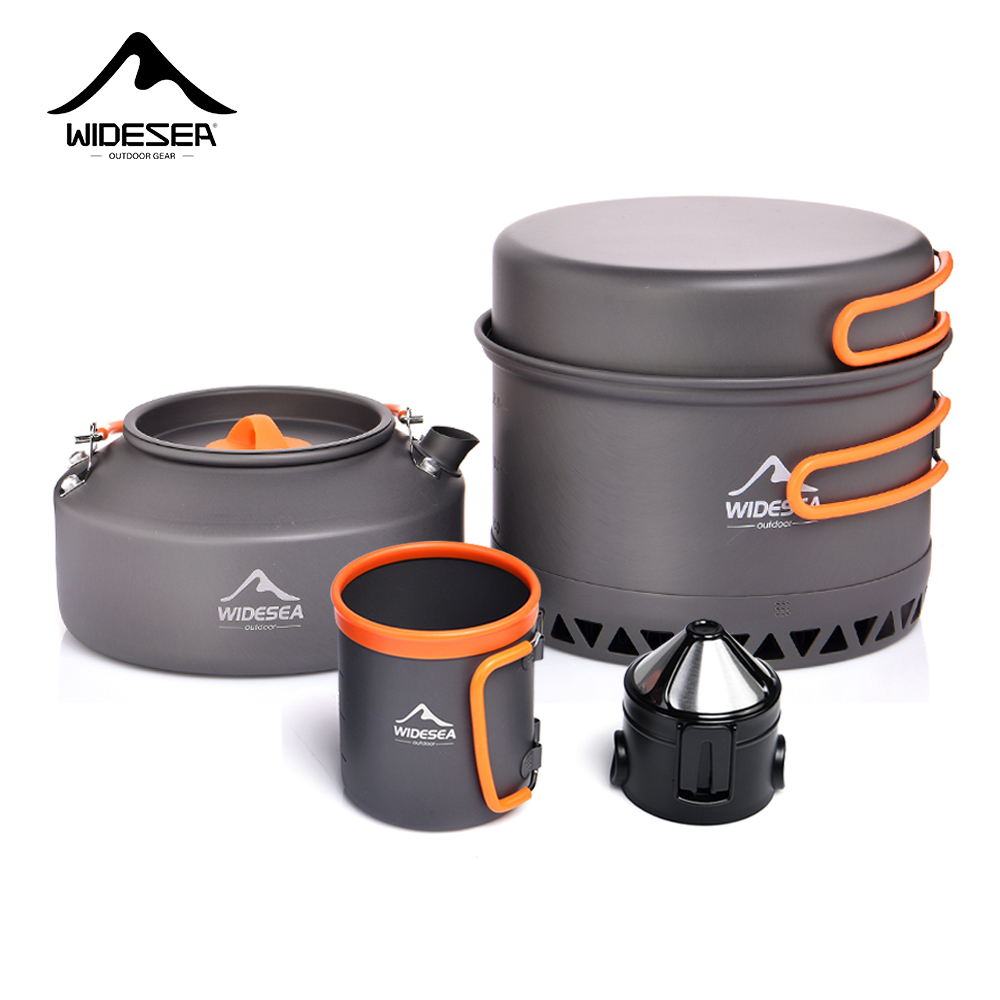 Camping Outdoor Cooking Equipment - Посуда для кемпинга, набор уличной посуды,