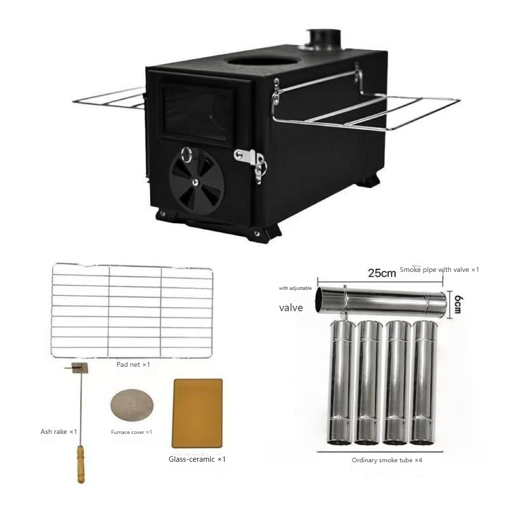 Camping Cooking Tent - Новая походная печь из углеродистой стали
