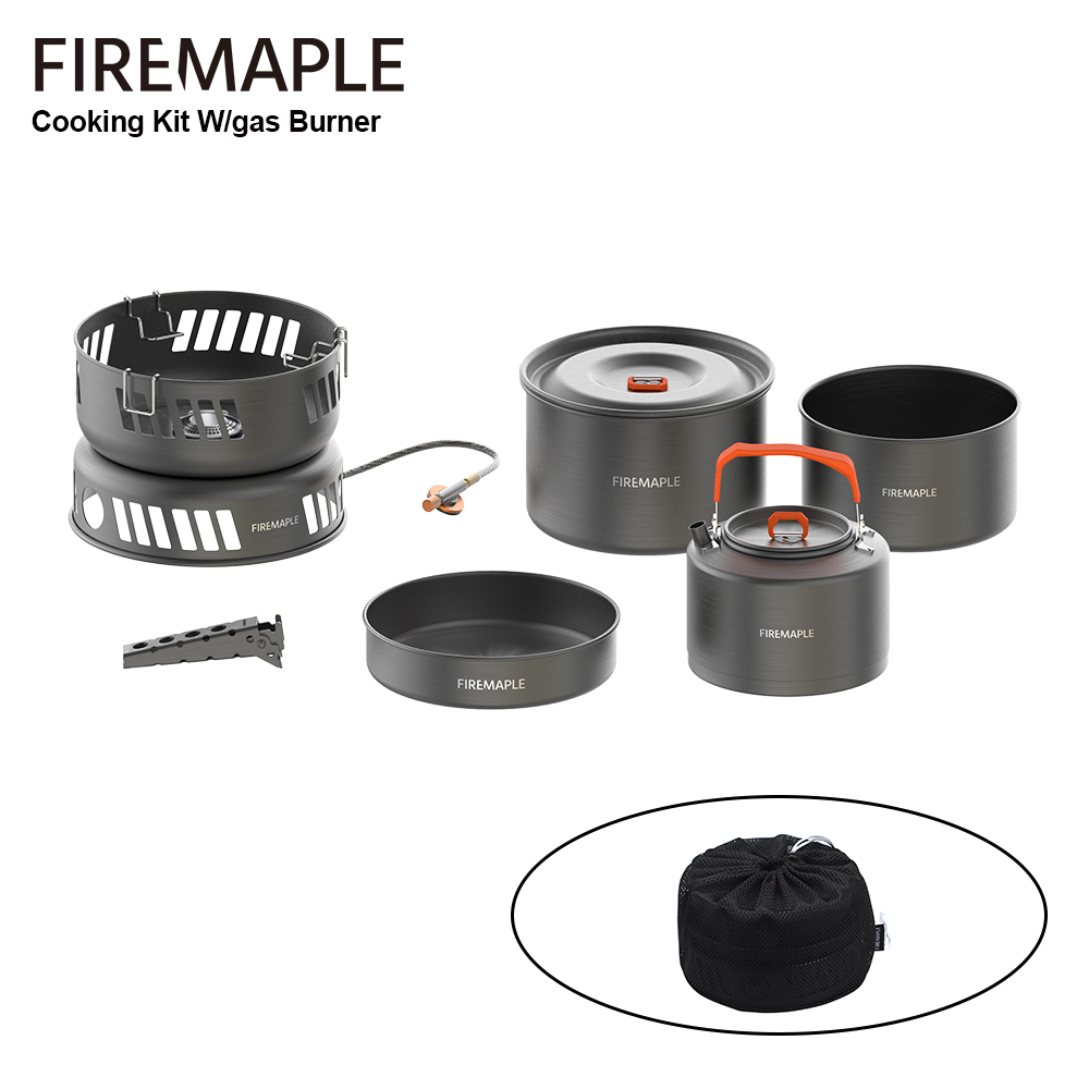 Camping Cooking On Fire - Набор для приготовления пищи Fire-Maple с