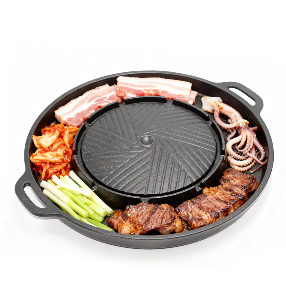 Camping Cooking Dishes - KOSUN корейская сковорода-гриль для барбекю 2