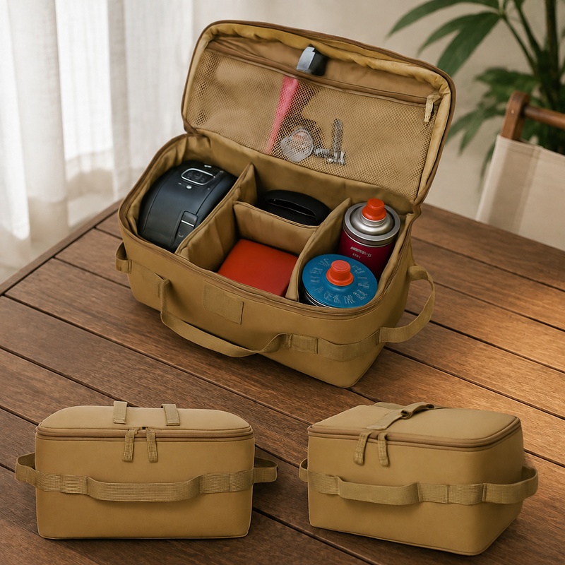 Camping Outdoor Cooking Equipment - Прочный кемпинговый органайзер с креплениями для