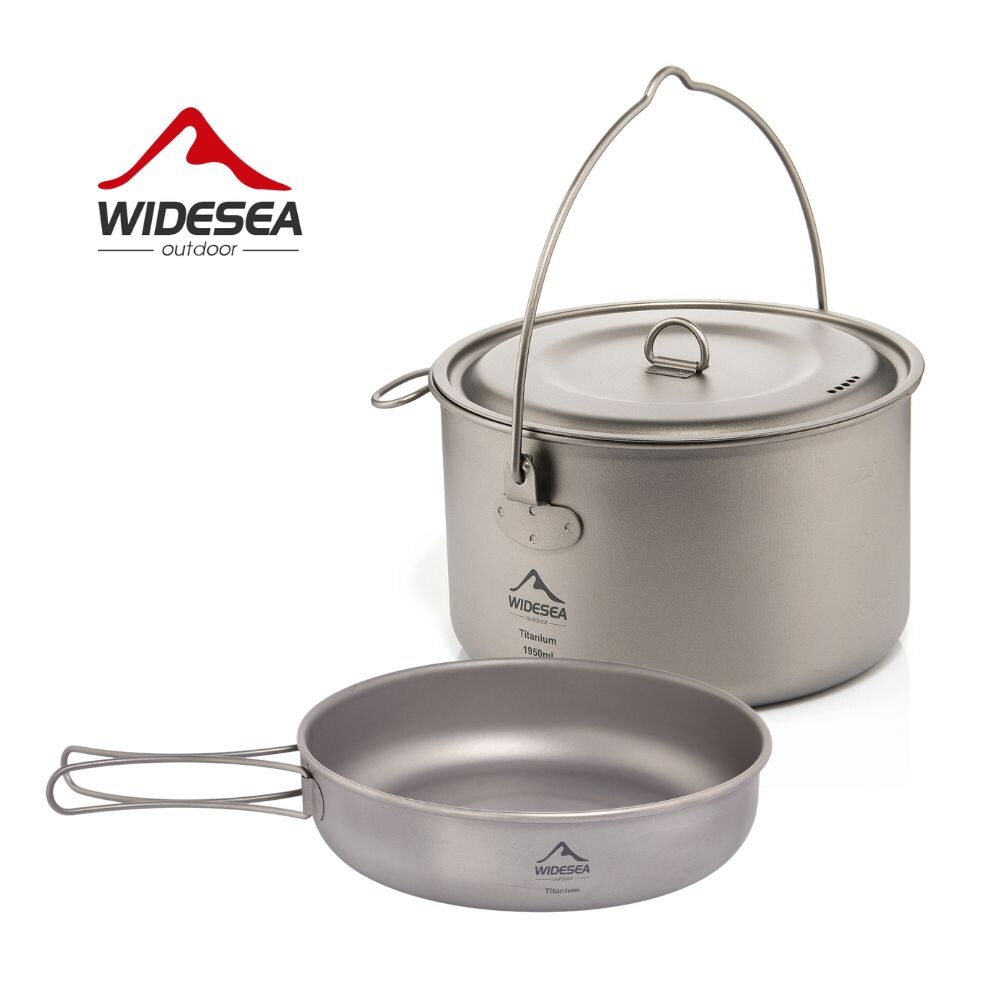Camping Cooking Recipes - Widesea посуда для кемпинга, титановый набор