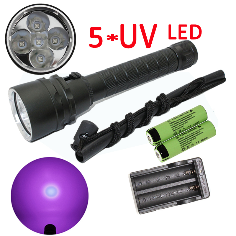 Camping Cooking Torch - Подводный 5-кратный УФ светодиодный фонарик, ультрафиолетовый