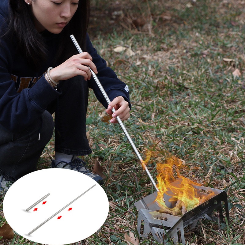 Camping Cooking Youtube - Выдвижная пожарная трубка, шестисекционная портативная уличная
