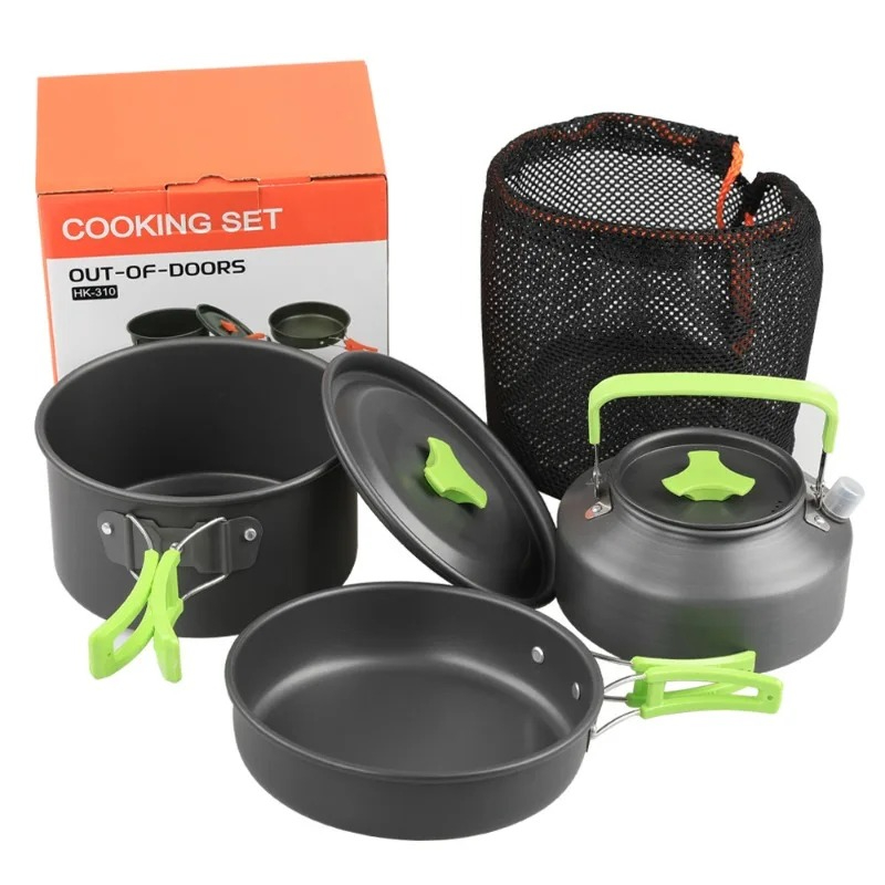 Camping Cooking Recipes - Набор для кемпинга, походная кухонная утварь,