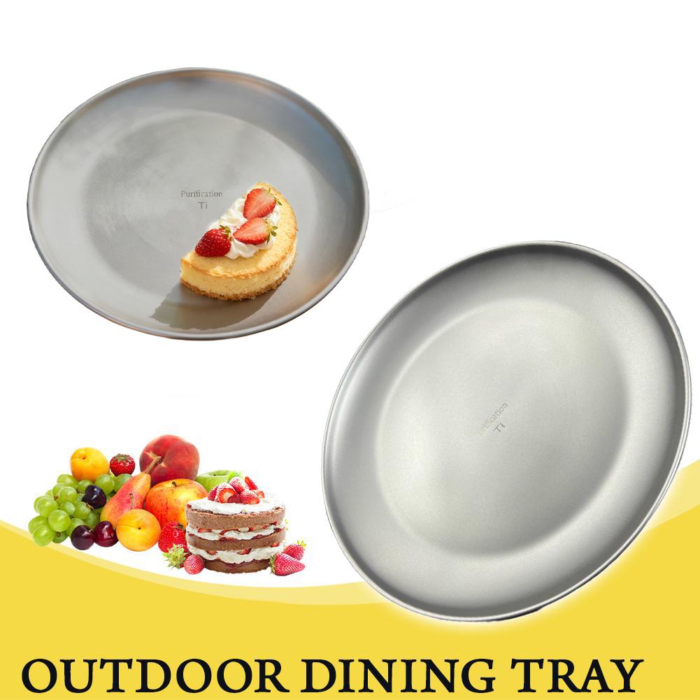 Camping Cooking Dishes - Тарелка для кемпинга из чистого титана,