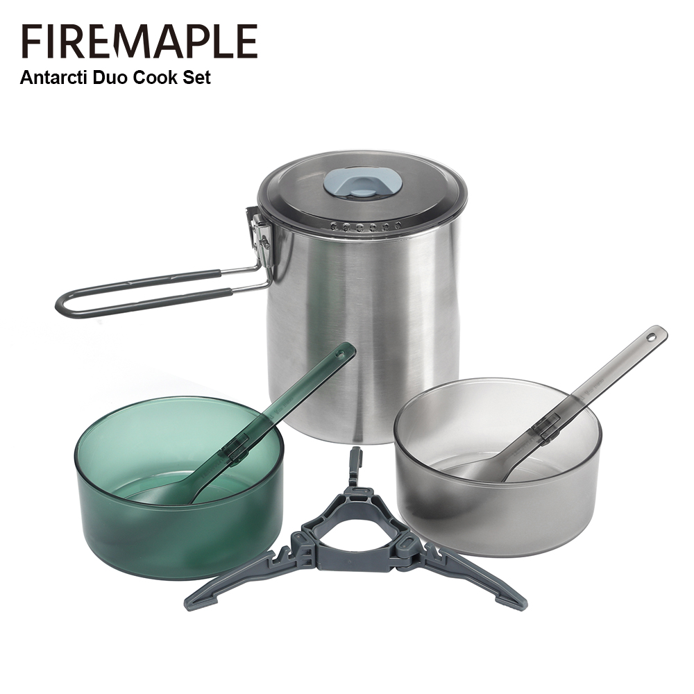 Camping Cooking On Fire - Набор для кемпинга Fire-Maple Antarcti Duo: