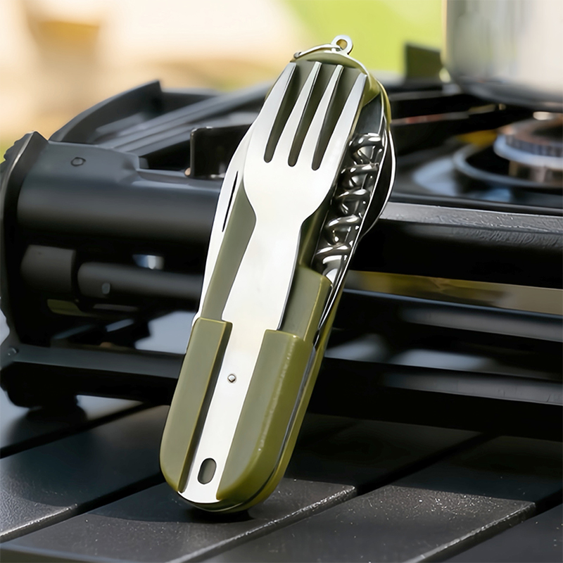 Camping Cooking Knife Set - Новый набор столовых приборов для кемпинга