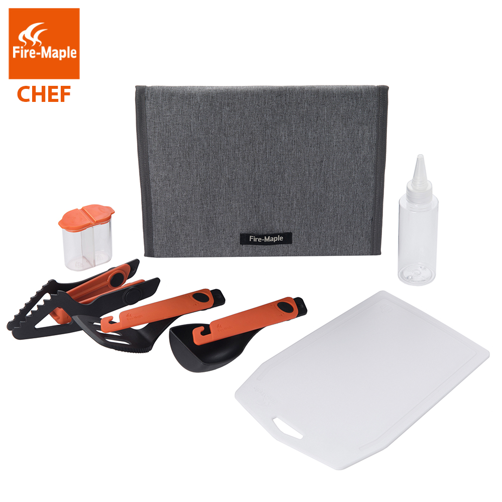 Camping Cooking On Fire - Набор кухонной утвари Fire Maple Chef,