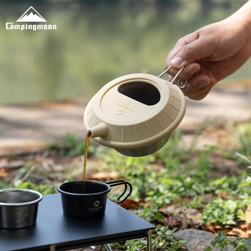 Camping Cooking Dishes - CAMPINGMOON пищевая силиконовая крышка кастрюли для