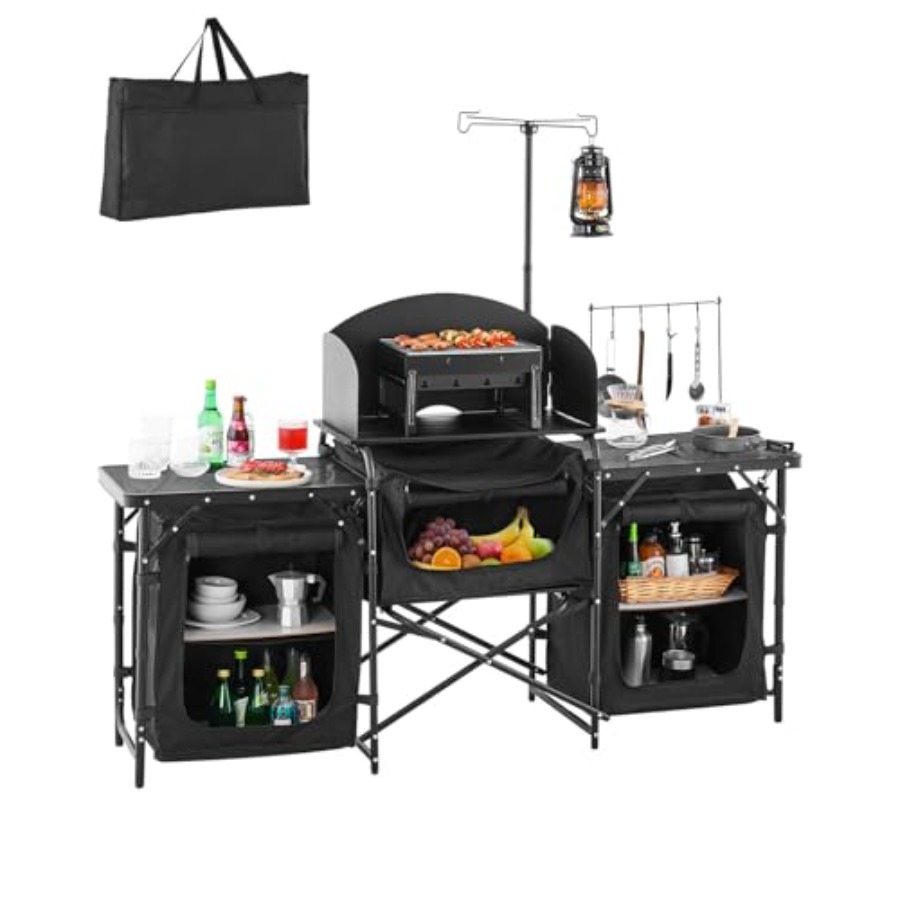 Camping Cooking Cupboard - Походный кухонный стол, уличный стол для