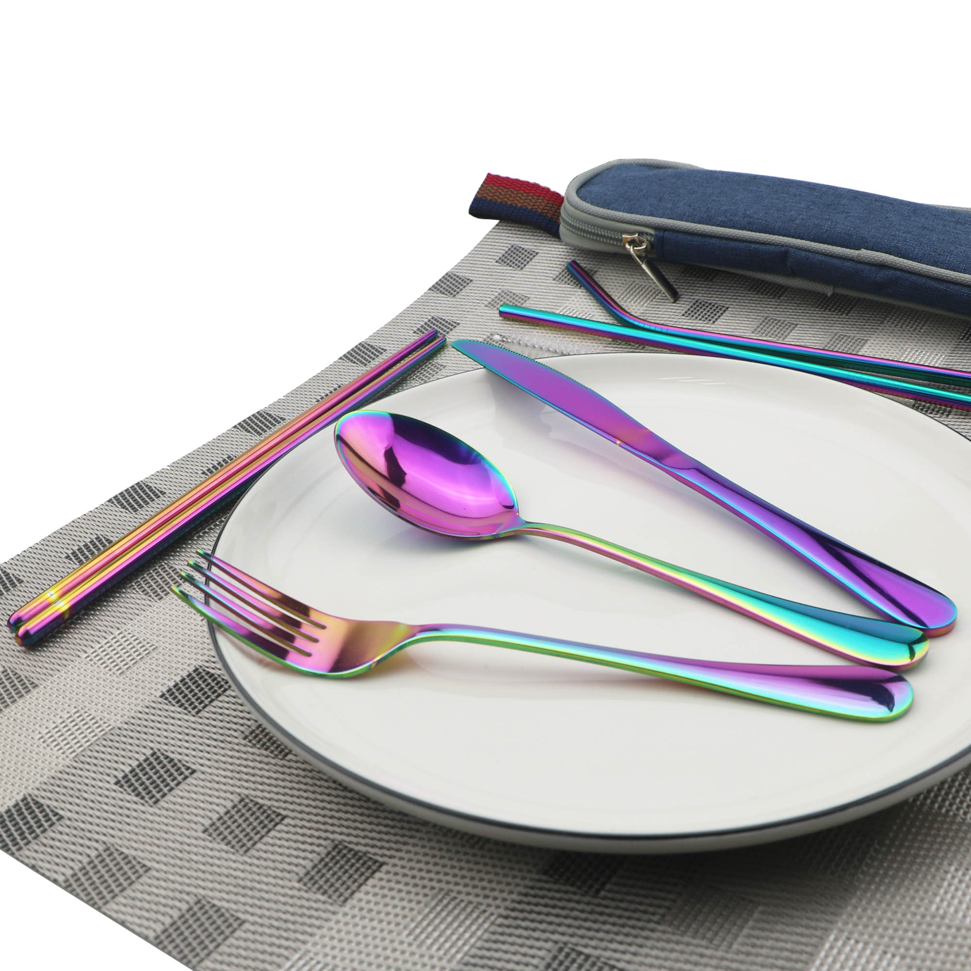Столовые приборы из нержавеюще – обзор и цена Camping Cooking Knife Set