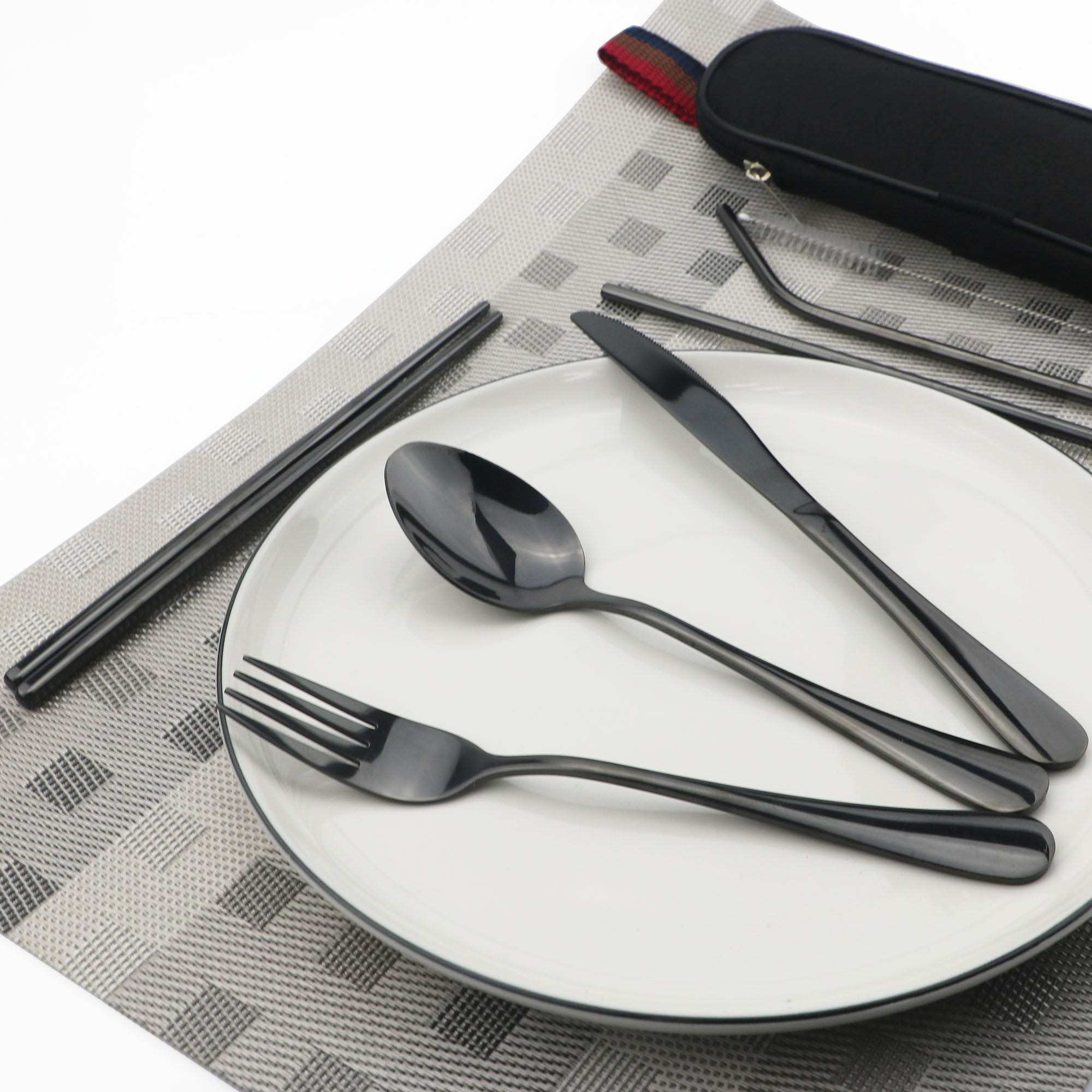 Столовые приборы из нержавеюще – обзор и цена Camping Cooking Knife Set