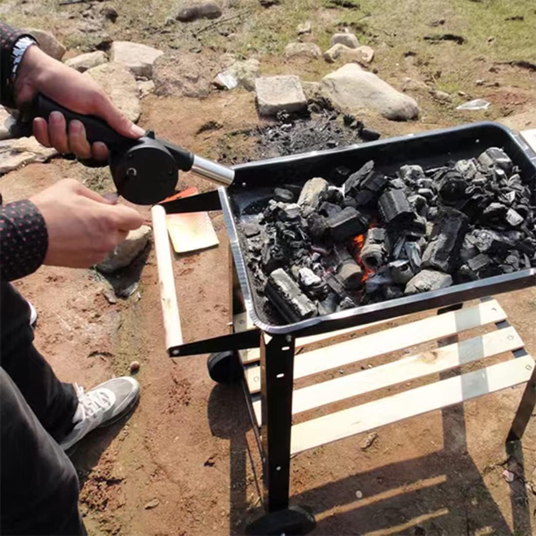 Портативный ручной вентилятор- – обзор и цена Camping Cooking Recipes