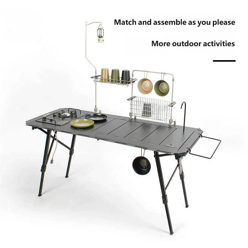 Портативный складной тактическ – обзор и цена Camping Outdoor Cooking Table
