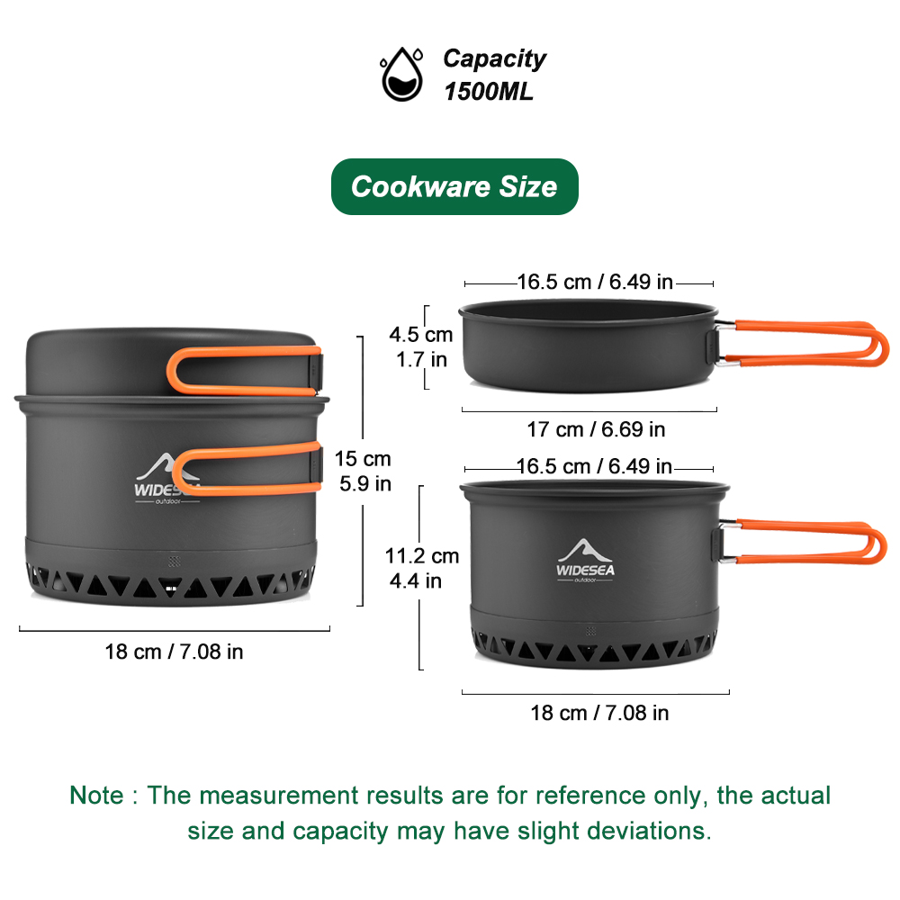 Посуда для кемпинга, набор ули – обзор и цена Camping Outdoor Cooking Equipment