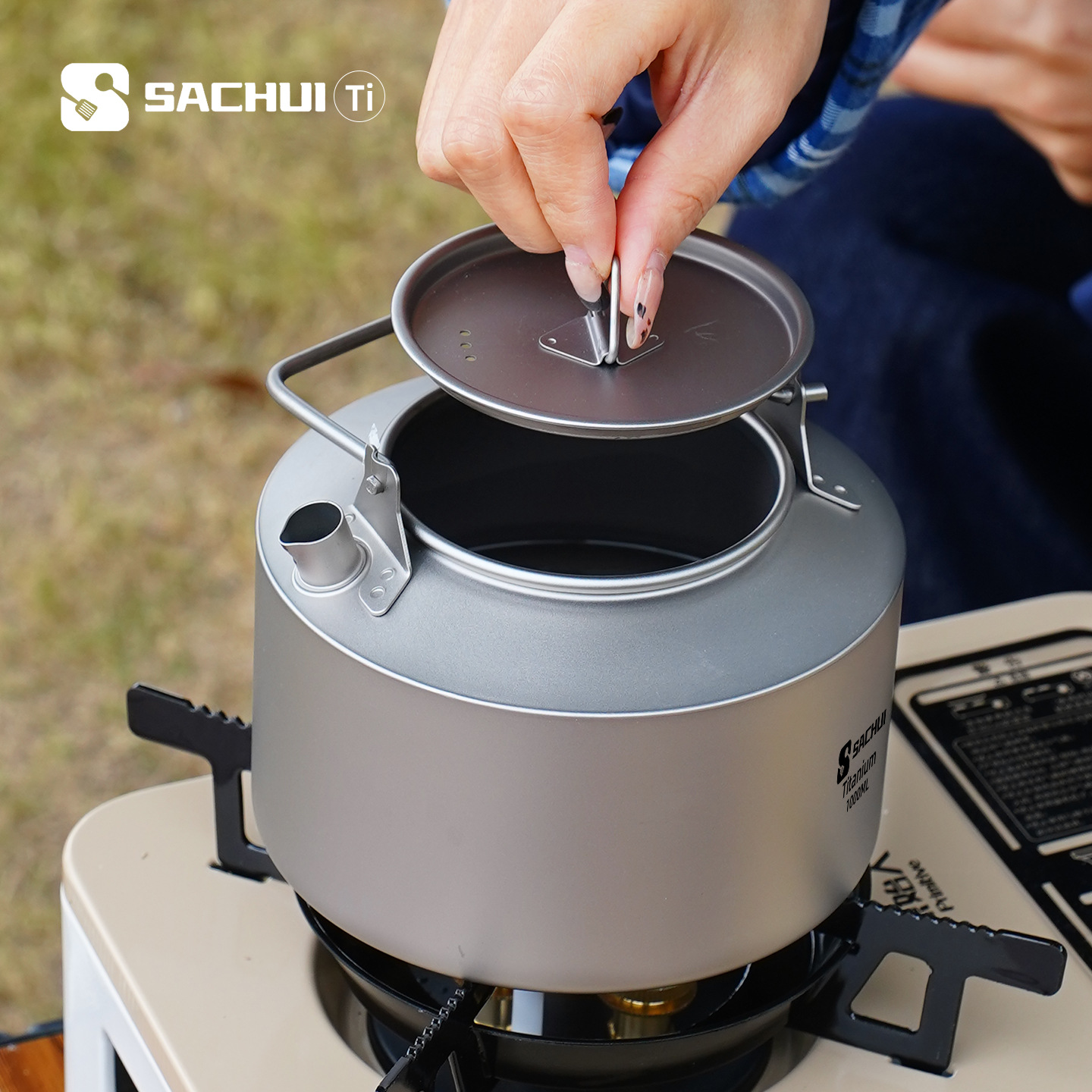 Чайник из чистого титана 1000  – обзор и цена Camping Outdoor Cooking Equipment