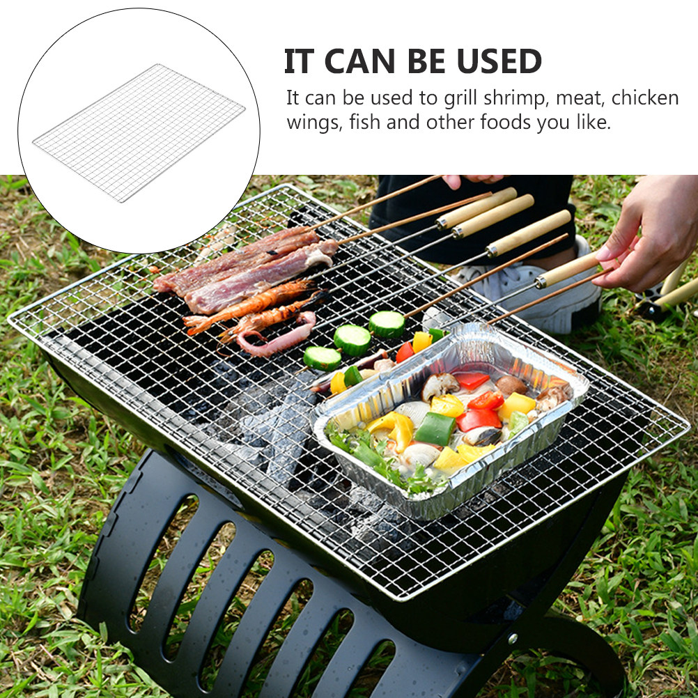 Набор из 2-х сеток для барбекю – обзор и цена Camping Cooking Mesh