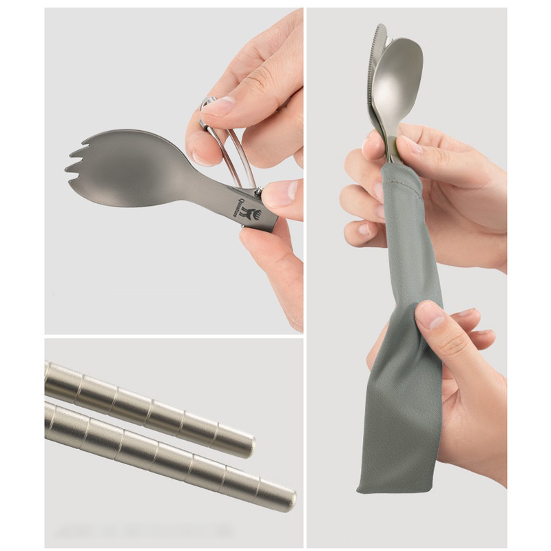 Набор столовых приборов из чис – обзор и цена Camping Cooking Knife Set