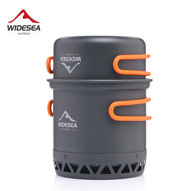 Widesea походный горшок 1,3 л  – обзор и цена Camping Cooking Set Jetboil