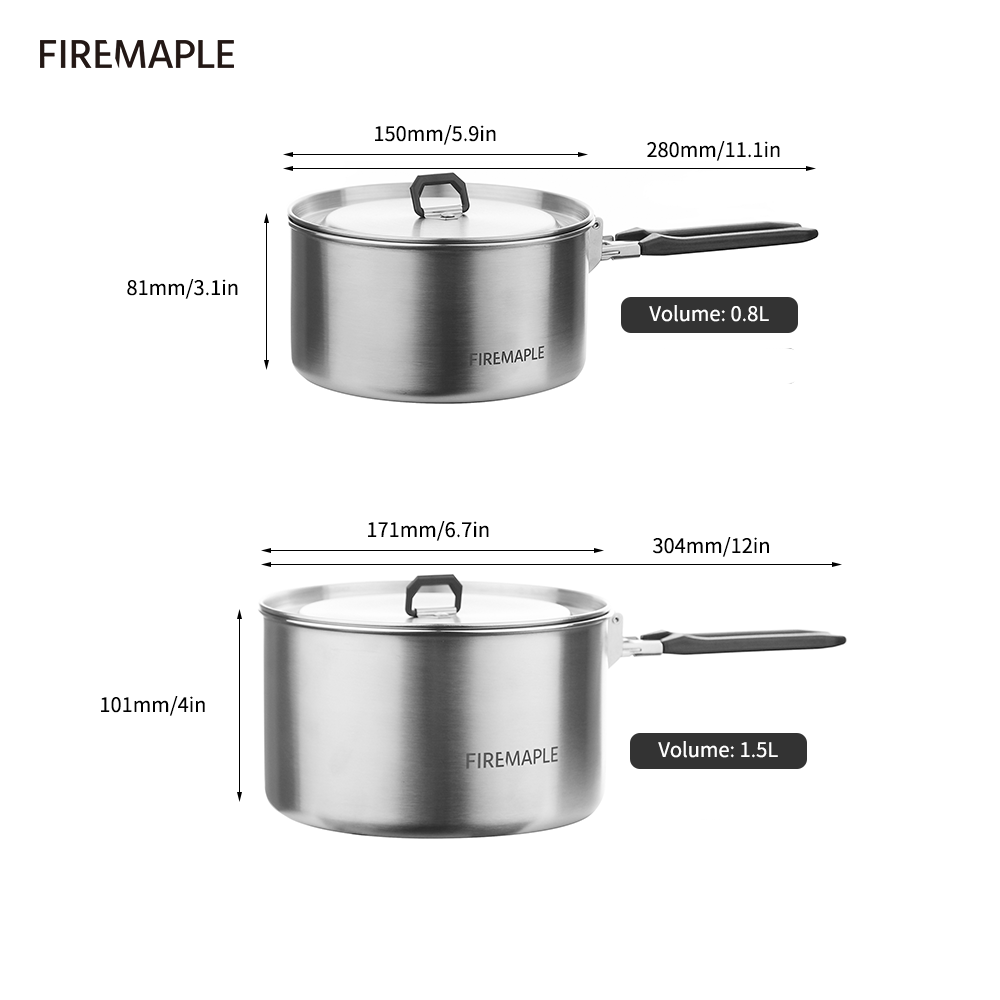 Fire Maple кухонная посуда для – обзор и цена Camping Cooking On Fire