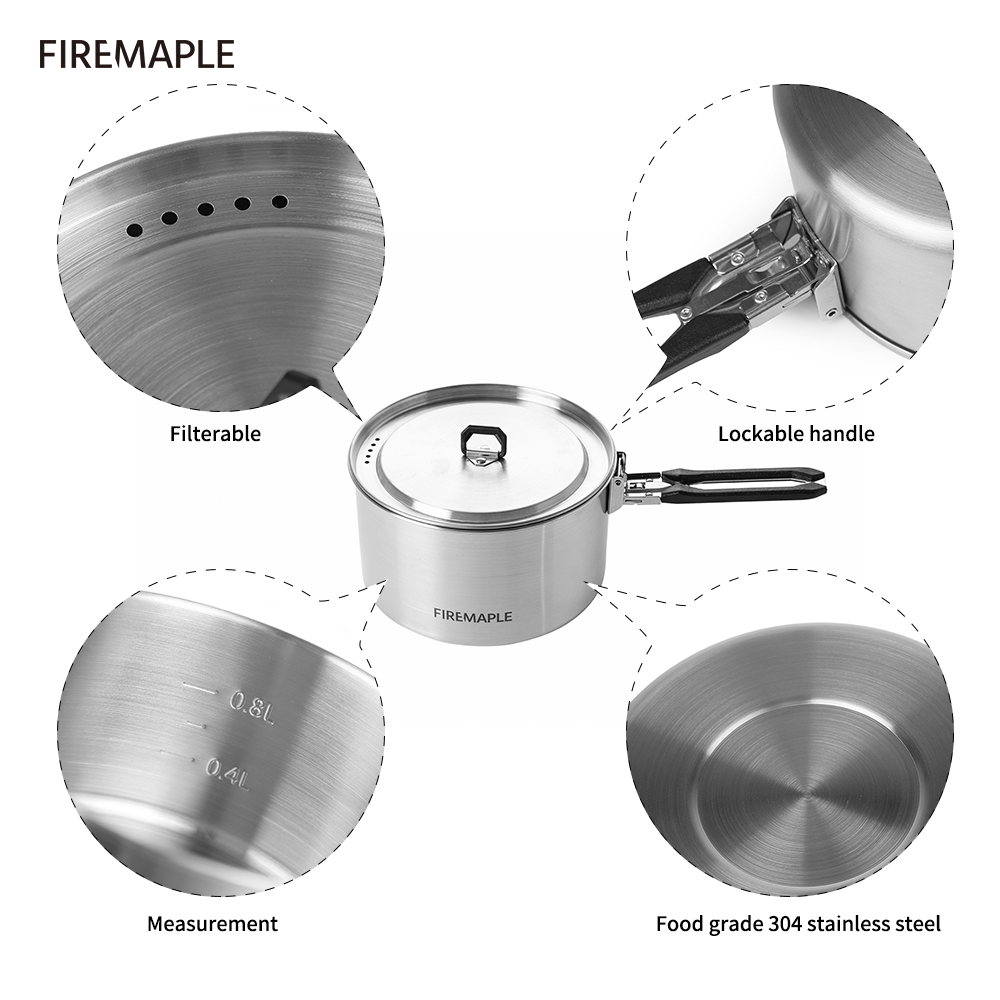 Fire Maple кухонная посуда для – обзор и цена Camping Cooking On Fire