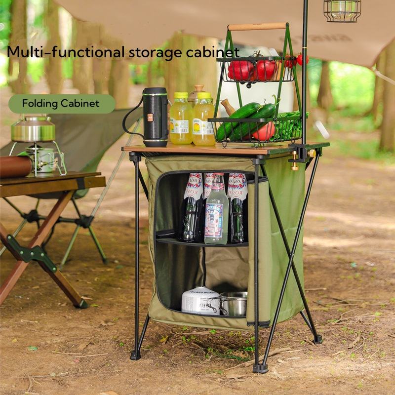 Шкаф для кемпинга на открытом  – обзор и цена Camping Cooking Cupboard