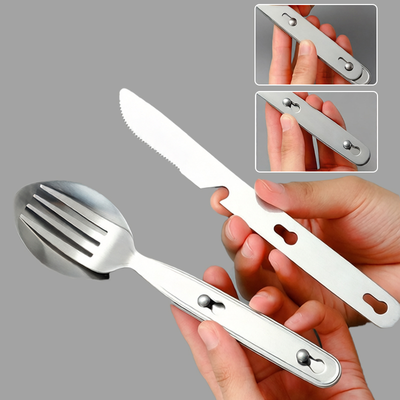 Набор из 3 предметов: складные – обзор и цена Camping Cooking Knife Set