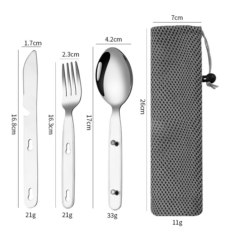 Набор из 3 предметов: складные – обзор и цена Camping Cooking Knife Set