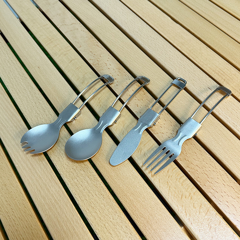 Набор складных ложек и вилок и – обзор и цена Camping Cooking Knife Set