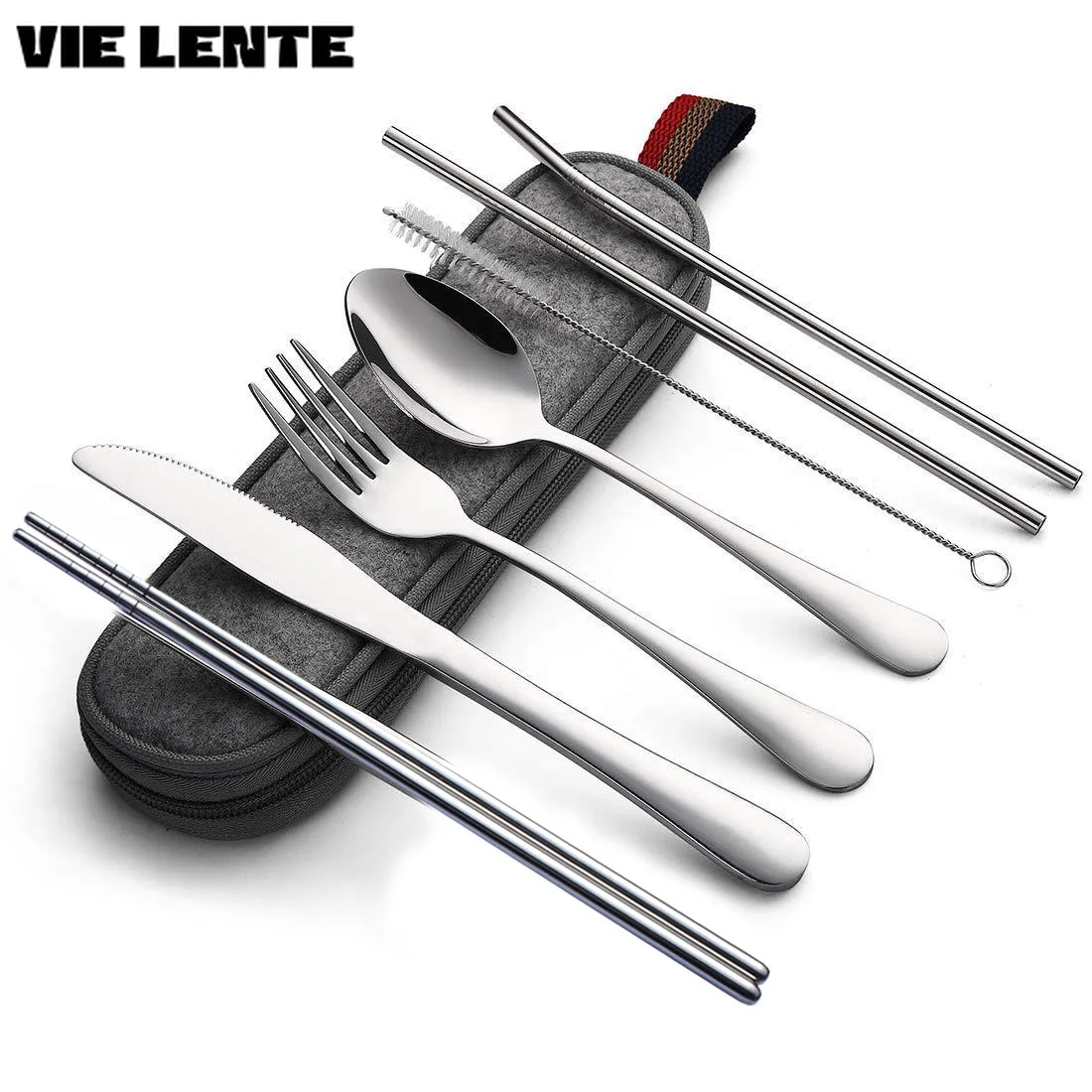 8 шт./набор, многоразовые доро – обзор и цена Camping Cooking Knife Set