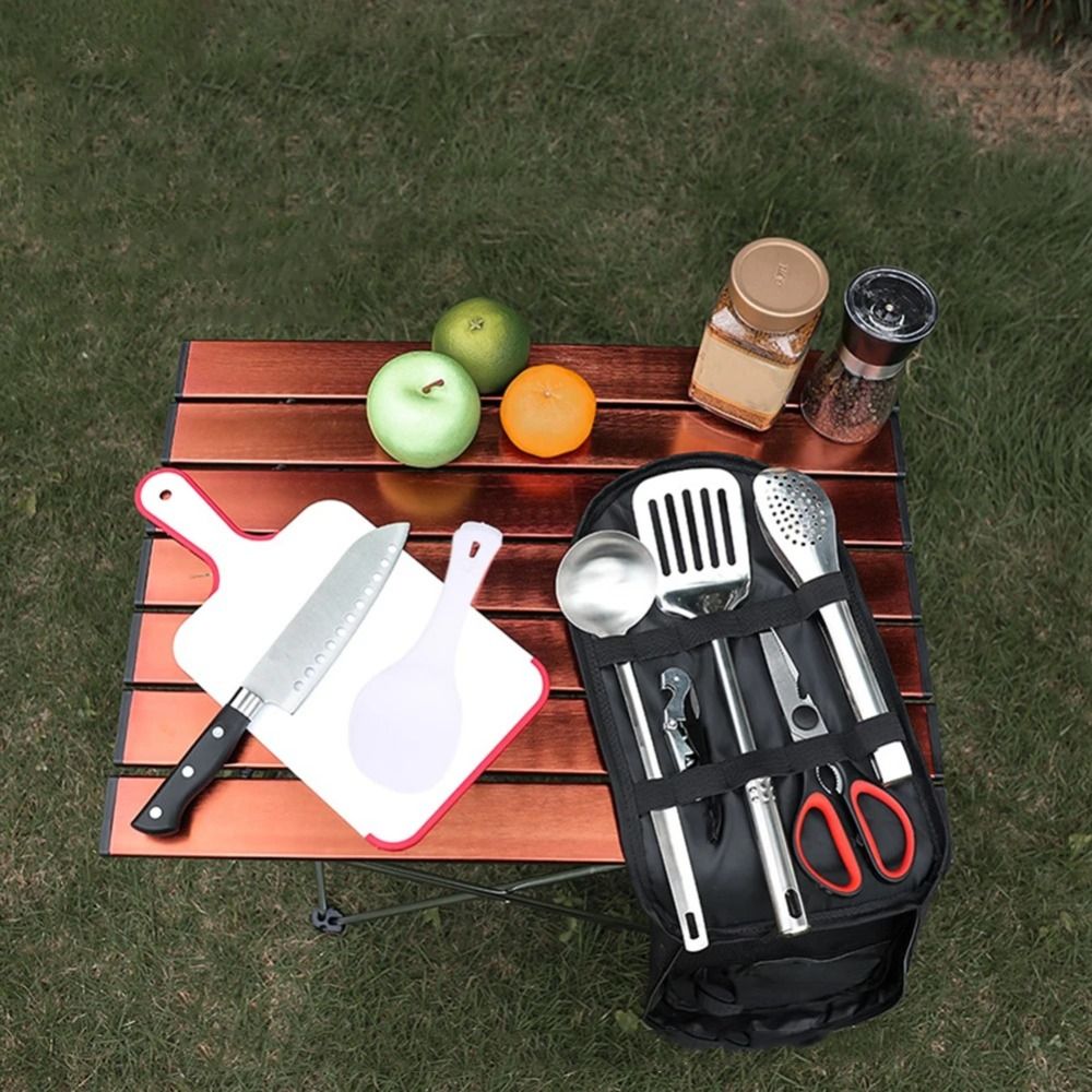 2024, набор посуды для пикника – обзор и цена Camping Outdoor Cooking Equipment