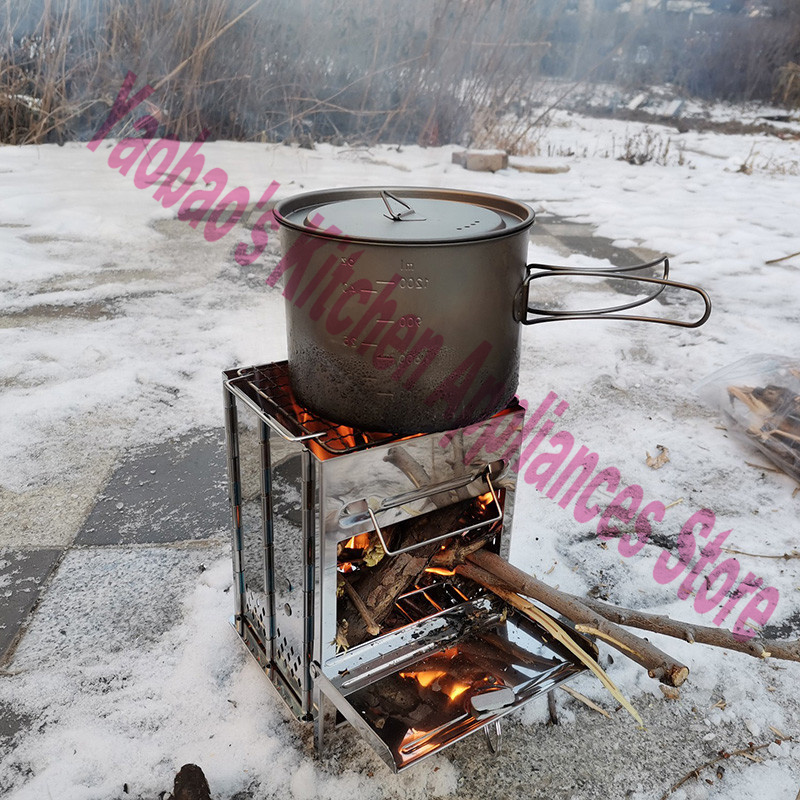 Портативная разборная дровяная – обзор и цена Camping Outdoor Cooking Equipment