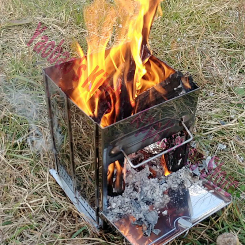 Портативная разборная дровяная – обзор и цена Camping Outdoor Cooking Equipment