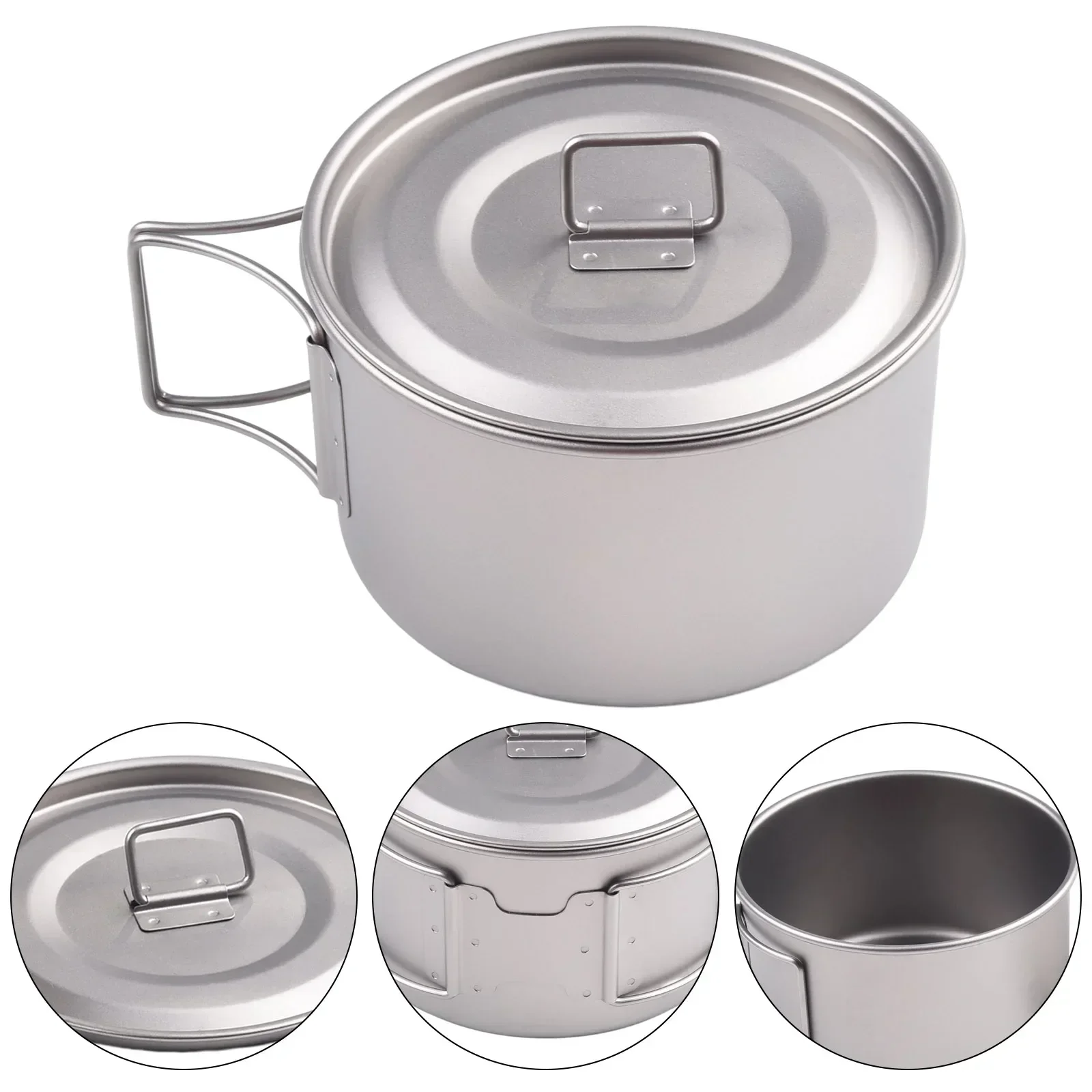 Титановая миска со складной ру – обзор и цена Camping Cooking Container