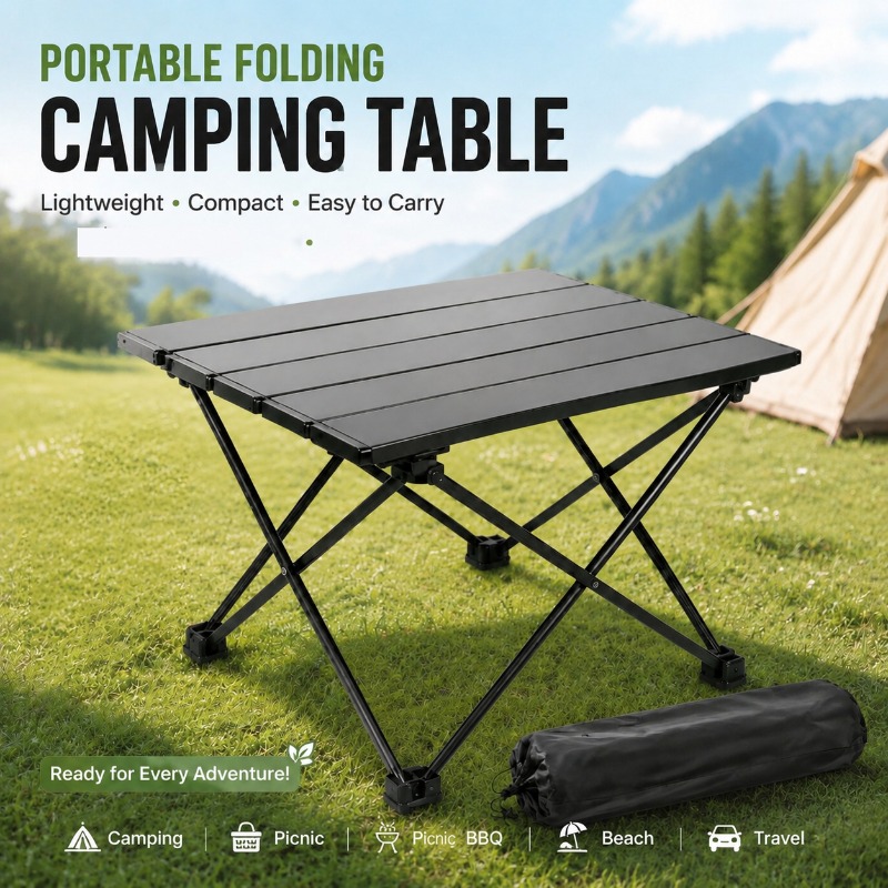 Легкий портативный складной ст – обзор и цена Camping Outdoor Cooking Table
