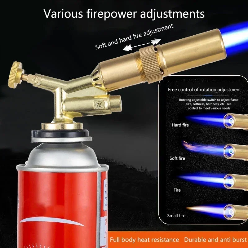 Портативная сварочная газовая  – обзор и цена Camping Cooking Torch