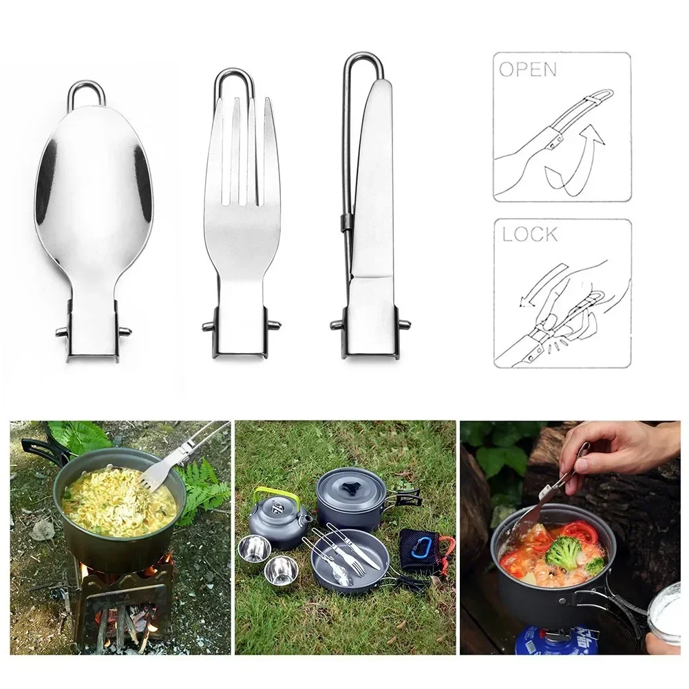 1 комплект, набор для приготов – обзор и цена Camping Cooking Knife Set
