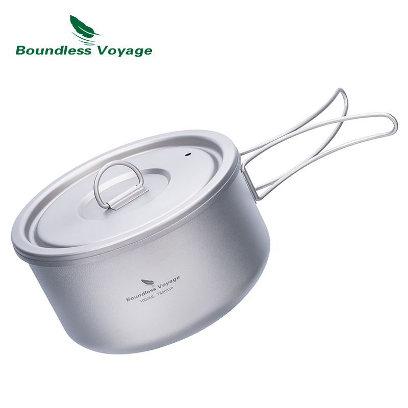 Титановая походная кастрюля Bo – обзор и цена Camping Cooking Container