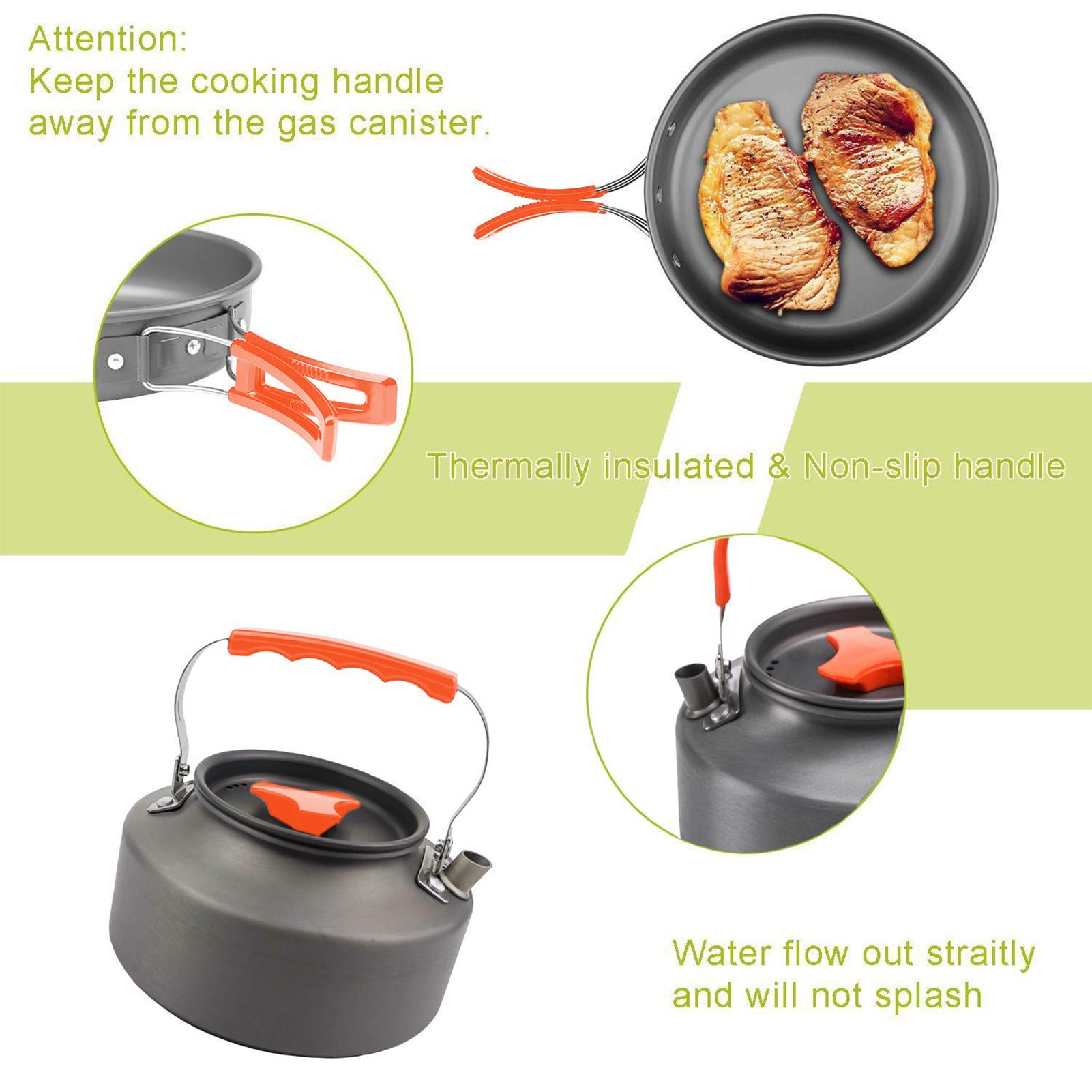 Набор для приготовления пищи с – обзор и цена Camping Cooking Knife Set