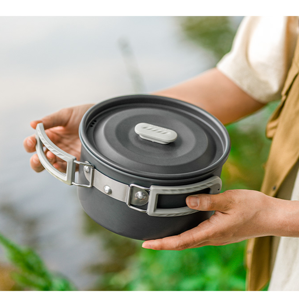 Набор уличных кастрюль Natureh – обзор и цена Camping Outdoor Cooking Equipment