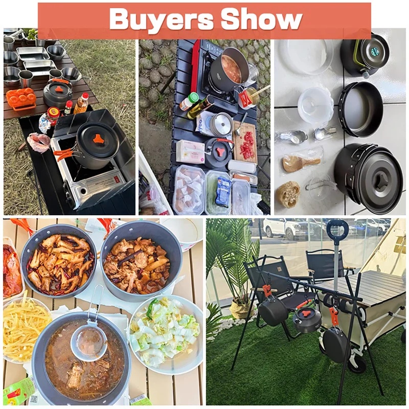 Набор для кемпинга: походная п – обзор и цена Camping Outdoor Cooking Equipment