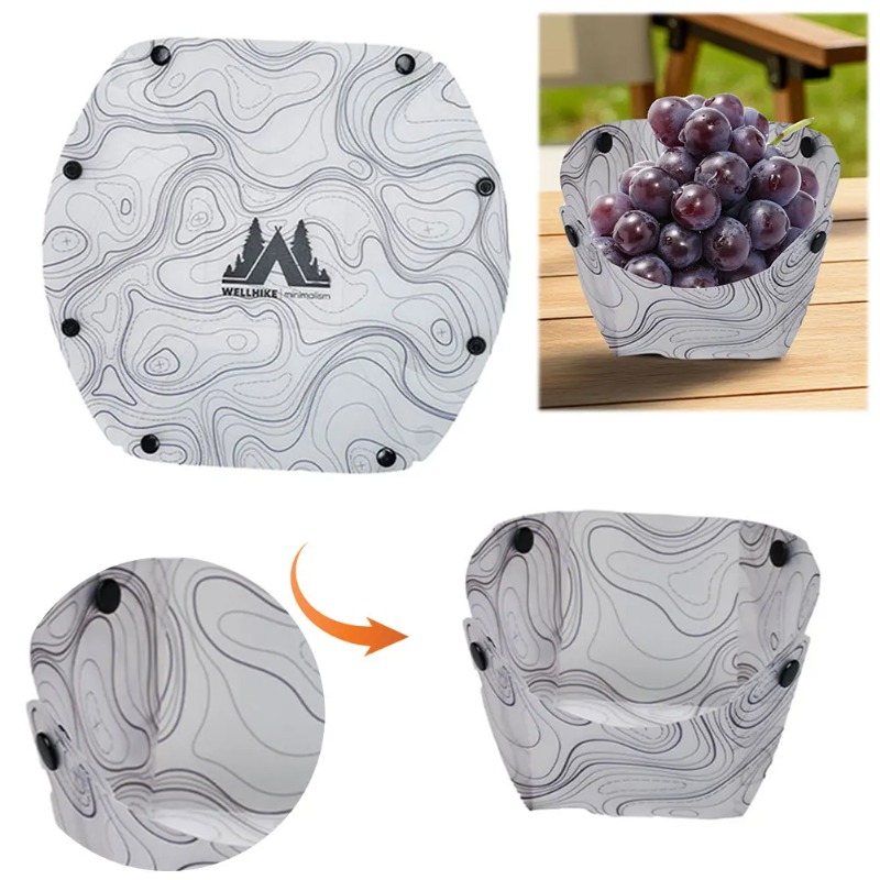 Складная посуда для кемпинга,  – обзор и цена Camping Cooking Dishes